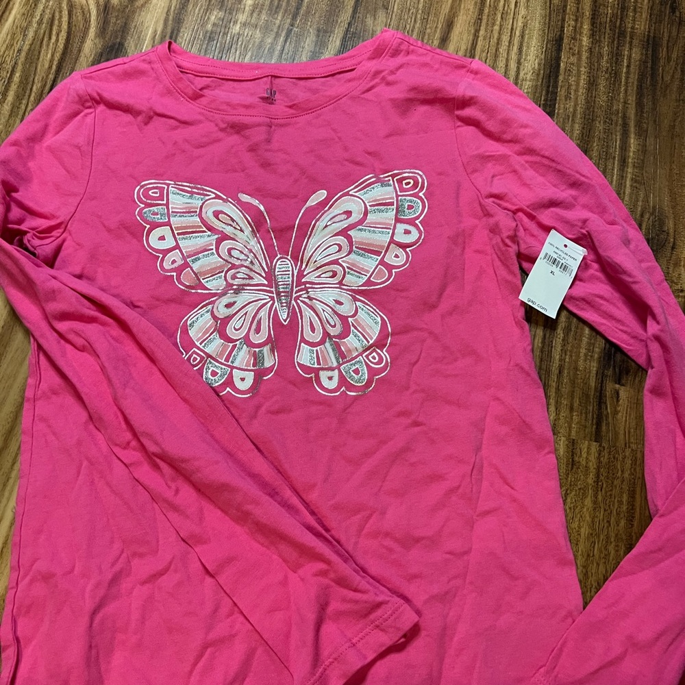 GAP girls long sleeve tshirt. XL
